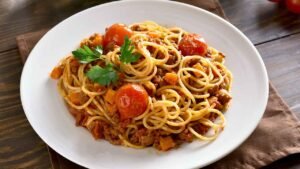 La receta original del spaguetti a la boloñesa