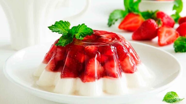 Postres fáciles Cómo hacer la receta de gelatina de frutas