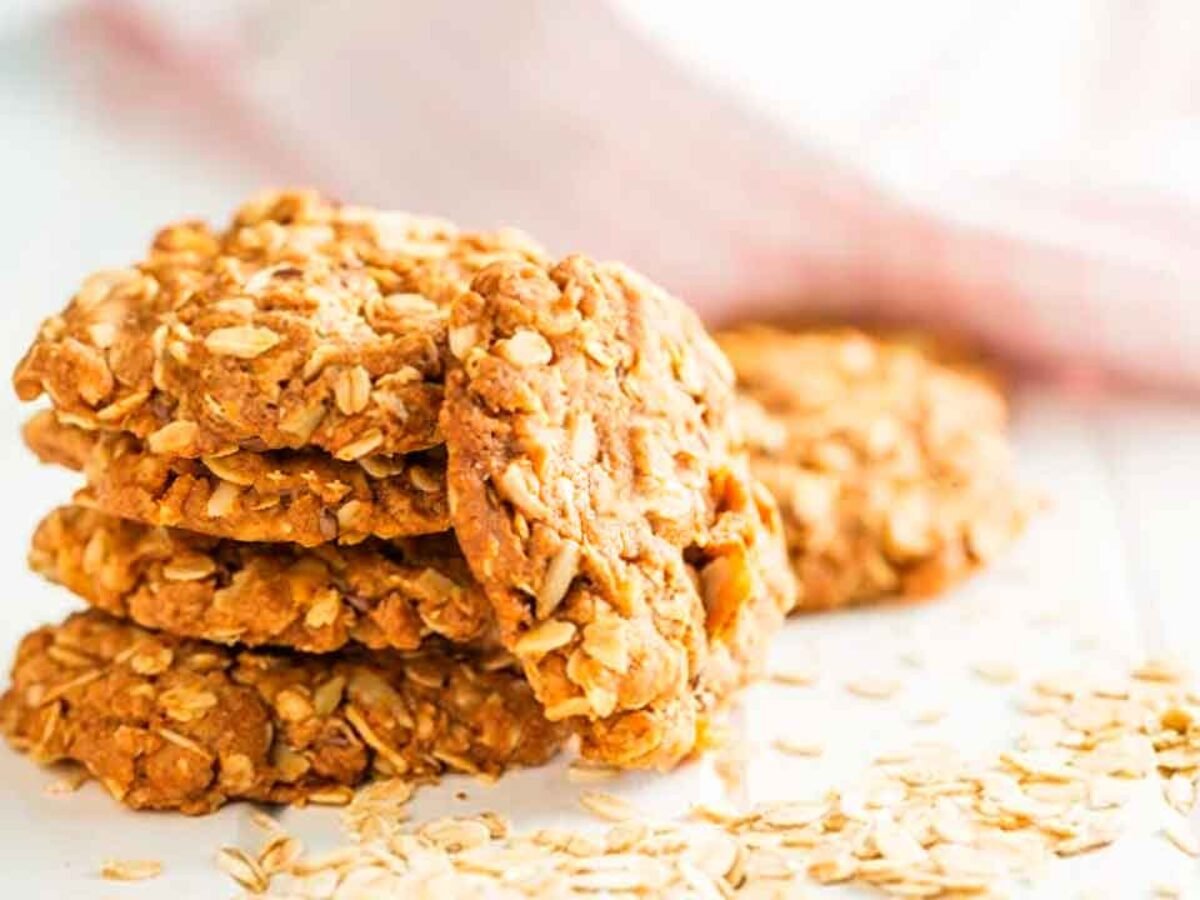 Receta de galletas de avena casera y sencilla